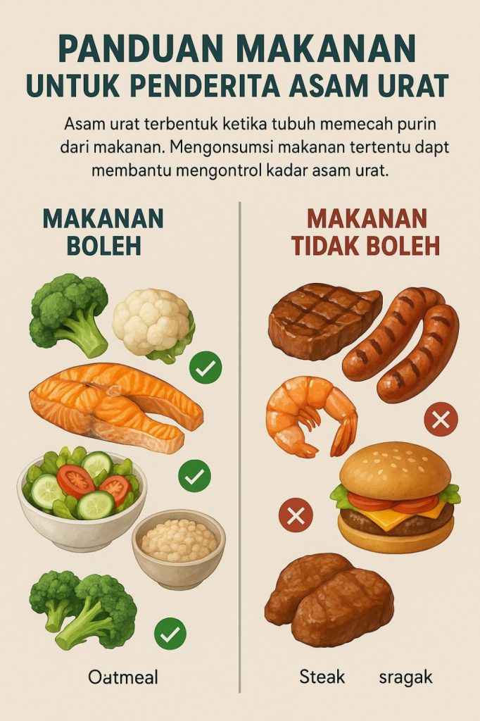 Apa Pantangan Makanan Bagi Penderita Asam Urat