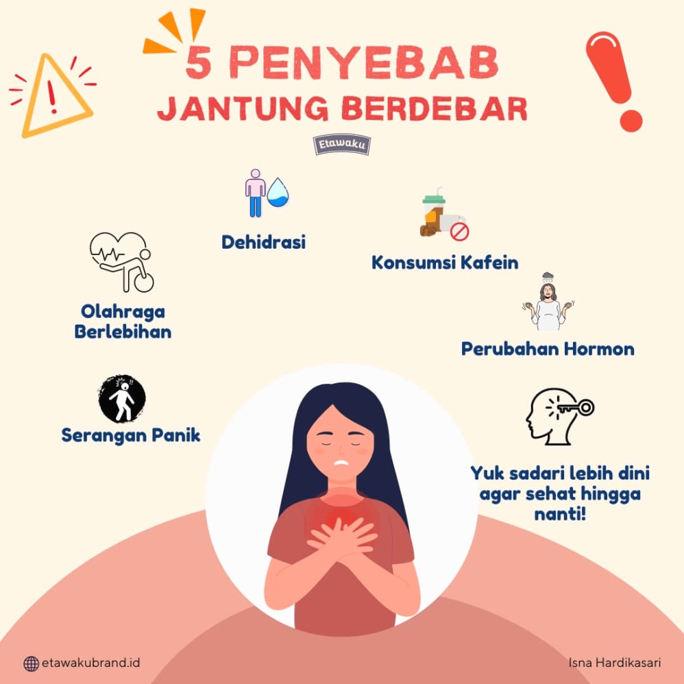 Apa Penyebab Jantung Berdebar Tanpa Sebab Yang Jelas