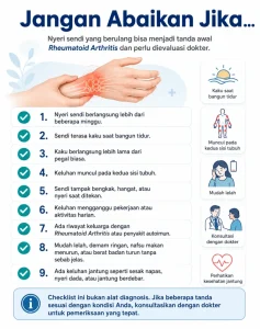 Apa Tanda Tanda Rheumatoid Arthritis Pada Tahap Awal