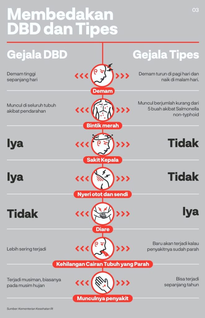 Bagaimana Cara Membedakan Demam Berdarah Dan Tipes