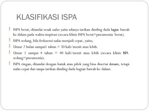 Bagaimana Cara Membedakan Ispa Dan Ispa Berat