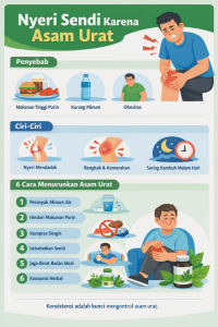 Bagaimana Cara Menurunkan Kadar Asam Urat Dengan Cepat
