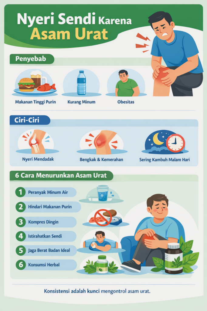 Bagaimana Cara Menurunkan Kadar Asam Urat Dengan Cepat