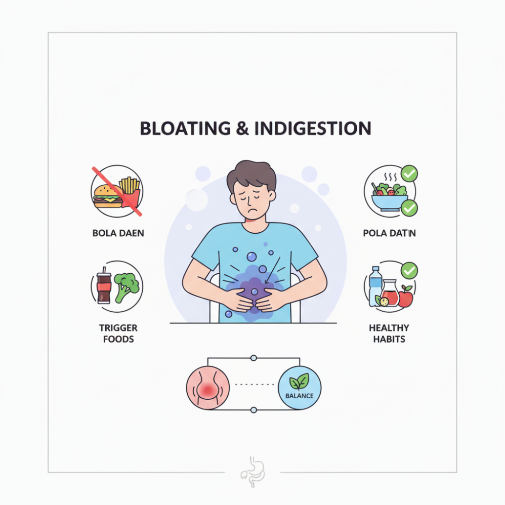 Mengapa Perut Sering Kembung Setelah Makan Penyebab Gejala Dan Cara Mengatasinya
