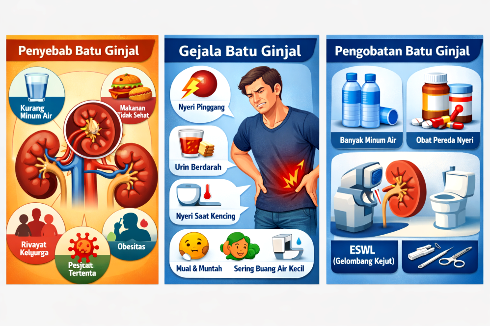 Mengenal Batu Ginjal Penyebab Gejala Dan Cara Pencegahannya